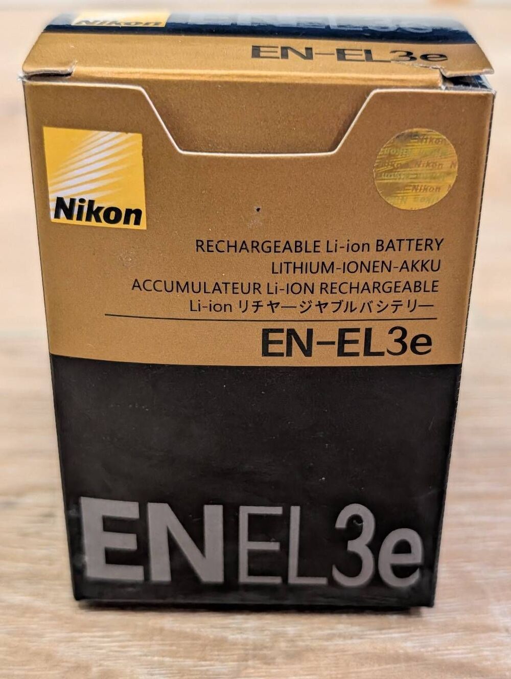 Genuine Nikon EN-EL3e Rechargeable Li-Ion Battery OEM NEW in Box D90 D300 D700